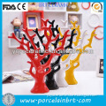 red tree shaped ceramic wedding decoration ideas